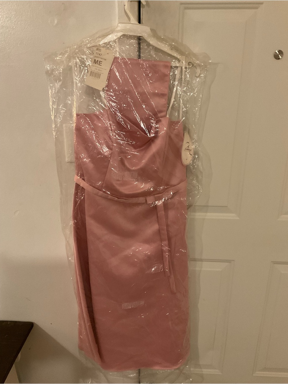 Sleeveless Dusty Rose Sheath Dress